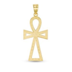 GOLD ANKH CHARM